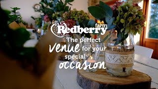 The perfect venue for your special occasion - Redberry Farm