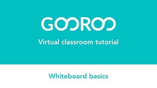 Gooroo Virtual Classroom - Whiteboard