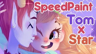 STAR x TOM - Star vs the Forces of Evil - SpeedPaint