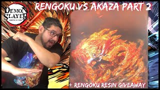 The Best Rengoku Figure 🔥| Rengoku Vs Akaza by Fantasy Studio + My First Statue Giveaway