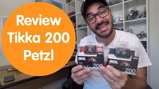 Review Lanterna de Cabeça Tikka 200 lumens da Petzl