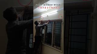 Window roller blinds fitting #windowblinds #shortsviral #shortvideo #shorts #rknaresh129