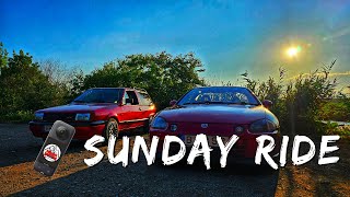 Sunday ride #HONDA #VW #Insta360X3｜CRX delSol ‘92｜Polo GT