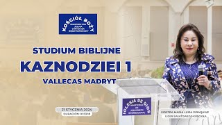 Studium Biblijne Kaznodziei 1 SMLP Vallecas Madryt 21 stycznia 2024