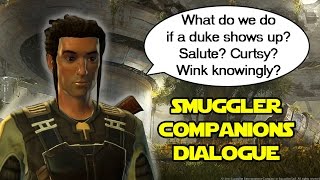 SWTOR: Smuggler Companions ambient dialogue