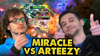 Miracle vs Arteezy - No mercy for random pick