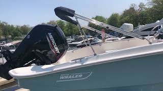 Boston Whaler 160SS Super Sport In Glacier Green Mercury 90 Hp