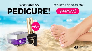 Pedicure hybrydowy krok po kroku! Opracowanie paznokci i praca frezarką