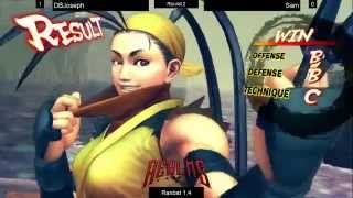 Realms Games USF4 Ranbat 1.4 Round 2 DBJoseph vs Sam