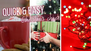 How to Get the Christmas Spirit! Ideas for CHRISTMAS CHEER