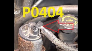 Causes and Fixes P0404 Code: Exhaust Gas Recirculation Control Circuit Range/Performance