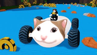 Pop Cat Super Car - (ROBLOX Build a Boat Funny Moments)