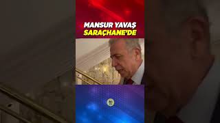 Mansur Yavaş, Ekrem İmamoğlu'na destek için Saraçhane'ye geldi #shorts