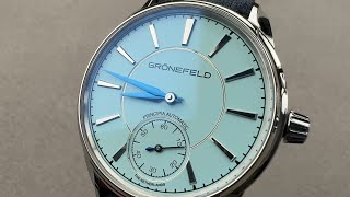 Grönefeld 1941 Principia Turquoise Dial (PRINC-SS-TU) Grönefeld Watch Review