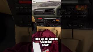 bmw e34 m5 bluetooth upgrade on a bmw bavaria c reverse rds  part 9 old school car radio upgrade