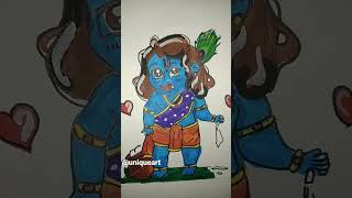 || CUTE🥺BABY KRISHNA😍 DRAWING ||UNIQUE ART|| #shorts #viral #susbcribe #cute🥰🥰 #krishna🙏 #explore