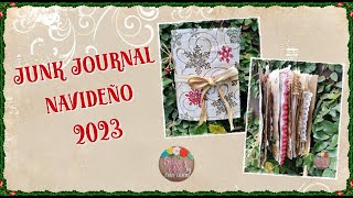 JUNK JOURNAL NAVIDEÑO - PÁGINAS DE INSPIRACIÓN - MINI TUTORIAL  #scrap  #junkjournal #navidad2023