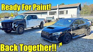 The F150 Tremor Is Paint Ready And we Fixed the Subaru wrx!