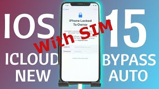 NEW  iCloud Bypass IOS 15 GSM/MEID With SIM/Calls/Network/Signal| Windows Jailbreak