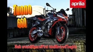 Aprilia tuono 660 2021 walk around, specs, review, toughts, ride along @ Jarno motors