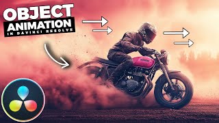 How To ANIMATE Objects In PHOTOS In Davinci Resolve