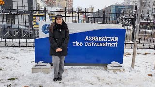 Azərbaycan Tibb Universitetində Qış fəsli ❄️☃️