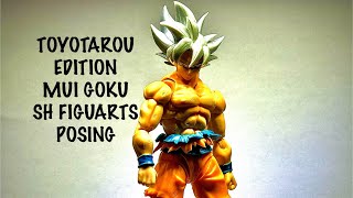 SH FIGUARTS TOYOTAROU MASTERED ULTRA INSTINCT GOKU POSING AND REVIEW!