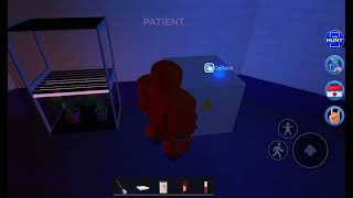 Getting the hunt badge in maple hospital #roblox  #maplehospital  #thehunt