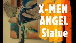 [Statue] Marvel X-Men Angel 1:5 Scale Statue | Sideshow Collectibles | Comiquette | Polystone Statue