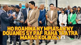 TOHINY FITSIDINAN'NY FILOHA ANDRY RAJOELINA AÉROPORT IVATO