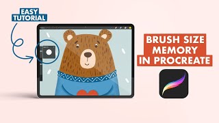 ✨Procreate Brush Size Memory | Save Brush Size | Procreate Hacks✨