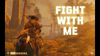 GHOST OF TSUSHIMA - FIGHT ME #gameplay