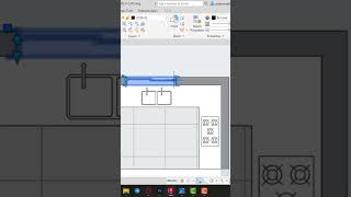 PLANTA BAIXA RÁPIDA NO AUTOCAD  I DYNAMIC BLOCK #autocadshorts