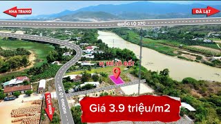 Bán đất thổ cư Diên Lâm - Diên Khánh . Giá 3.9 triệu/m2