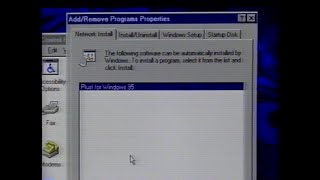 MSTV: Windows 95 Traincast #7 - Windows 95 System Administration + Tools