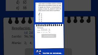 🧠RESOLUCIÓN RM P05- Examen Final Ciclo Regular 2024-1✅#shorts  #matearsu  #UNASAM