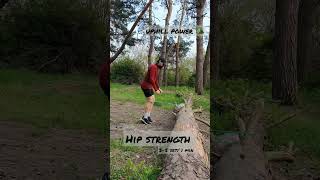 power run uphill. strength hip. Вправи для стегон. #біг #workout #powerlegs #hipstrength #powerrun