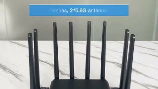 Openwrt 21 version dual sim router Z2105AX-M2-T