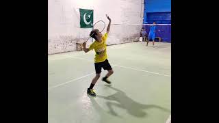 Asad practicing Badminton 🏸 ✌️