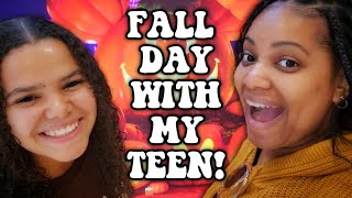 FALL VLOG 🎃 Doing All Things FALL With My Teen!!!