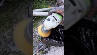 Cup brush angle grinder[ unboxing ] excellent for clining metal sheets #lotus #shorts #ytshorts