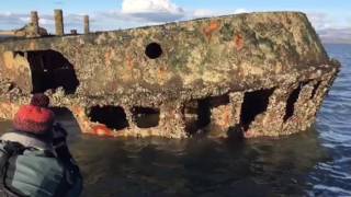 Strait Shipwreck, the Grampian Castle