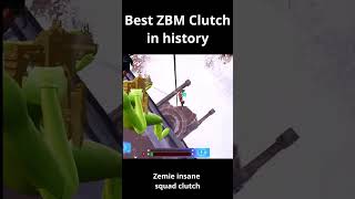 BEST ZBM CLUTCH EVER 😱#shorts #fortnite