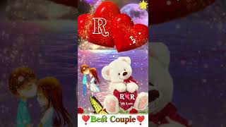 #shorts #RR Couple Name Status❤️||Name art Video😍||Whatsapp status💘||2023  #ms_creation243