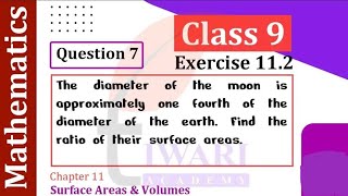 Ex 11.2 Q7 Surface Areas and Volumes Class 9 Maths Ncert New Book | Ex 13.4 Class 9th Maths.