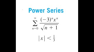 Convergence/ Divergence of Power Series  n! x^n Using Ratio Test and Endpoints