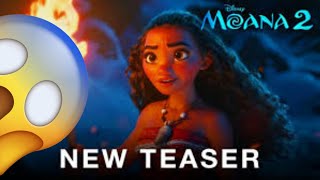 Moana 2 Teaser Trailer Reaction