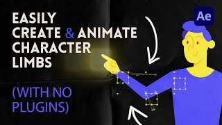 Animate Characters EASILY (No Plugins) | After Effects Tutorial