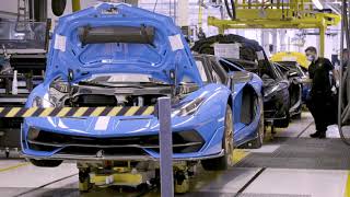 The Lamborghini Sian Roadster | Lamborghini Plant