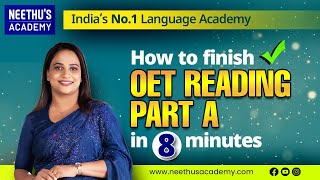 OET Reading Part A ഇത്ര എളുപ്പമാണോ? ഈ techniques അറിയില്ലേ?